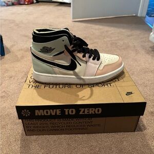 Nike Air Jordan 1 High OG - Black and Beige